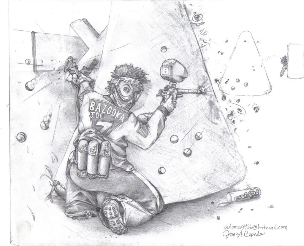 Official Post your Paintball Drawings thread Page 3